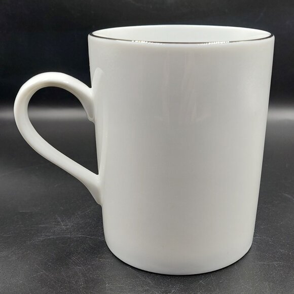 RARE Pottery Barn Christmas Holiday Reindeer DONNER Mug Made in Japan EUC - Picture 2 of 4